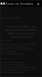 Mobile Screenshot of essenimdunkeln.de